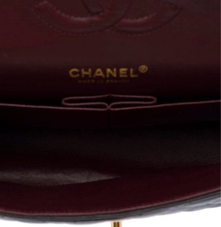 Bolso Chanel Negro y Dorado