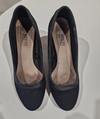 Zapatos de tacón negros talla 37