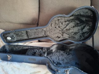 Estuche Rígido Guitarra GEWA Azul