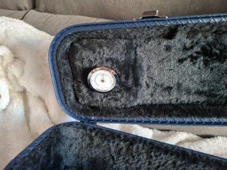 Estuche Rígido Guitarra GEWA Azul