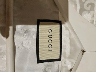 Camiseta Gucci Seda Blanca