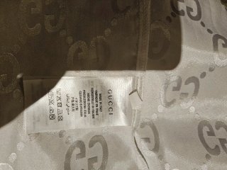 Camiseta Gucci Seda Blanca