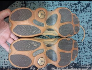 Scarpe Jordan Beige/Marrone