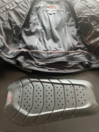 Chaqueta Moto Alpinestars Negra SMX R Air