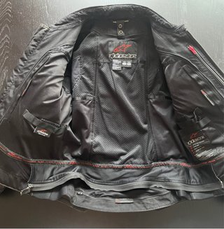 Chaqueta Moto Alpinestars Negra SMX R Air