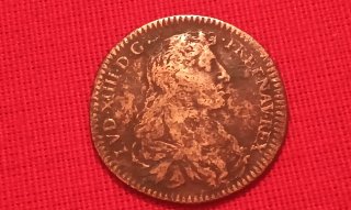 Jetón/Medalla Luis XIV 1656
