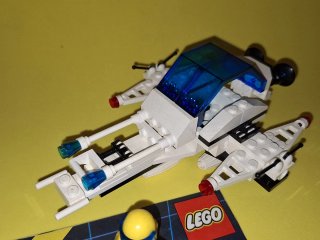 Lego 6875 Hovercraft Space Vintage Completo