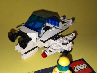 Lego 6875 Hovercraft Space Vintage Completo