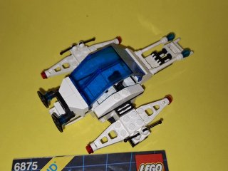 Lego 6875 Hovercraft Space Vintage Completo