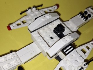 Lego 6875 Hovercraft Space Vintage Completo