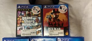 PS4 Slim 500GB + 6 Juegos + Un mando original.