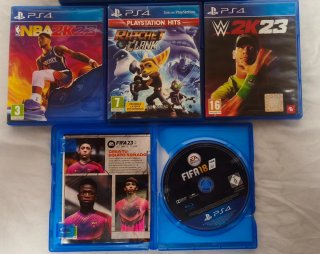 PS4 Slim 500GB + 6 Juegos + Un mando original.