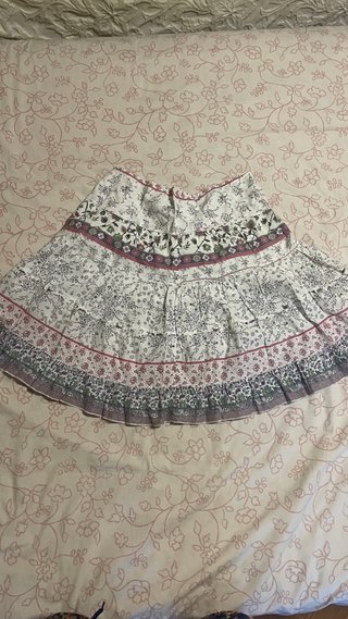 Falda veraniega mujer estampada