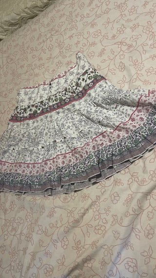 Falda veraniega mujer estampada