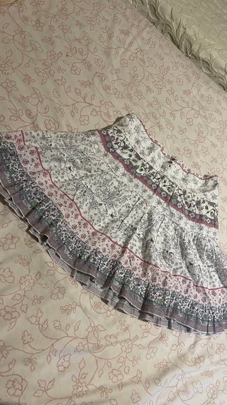 Falda veraniega mujer estampada