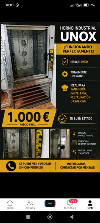 Horno Industrial Unox