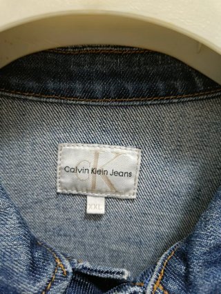 Giacca Jeans Calvin Klein Blu
