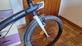 Bicicleta plegable Btwin