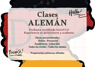 Clases particulares de alemán