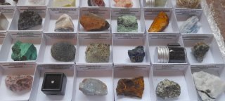 Increíble Colección 90 minerales 4x4 cm