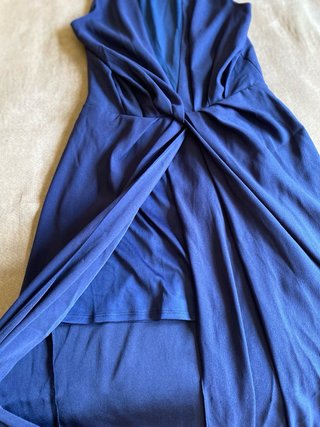 Vestido ASOS largo azul talla 38