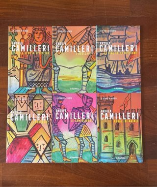 Lotto 6 Libri Andrea Camilleri - Le Storie di Viga
