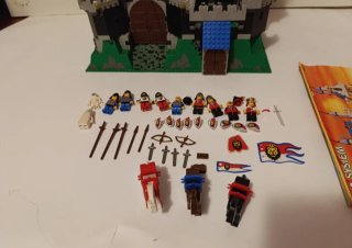 Lego Castillo 6090 1995 Caja e Instrucciones