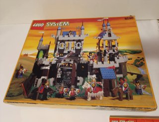 Lego Castillo 6090 1995 Caja e Instrucciones