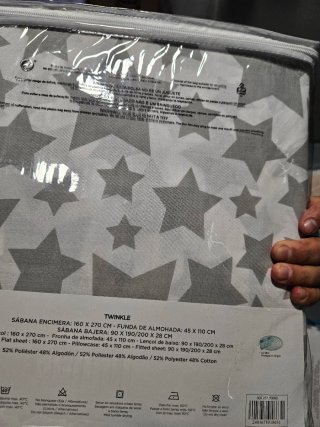 Funda Nórdica y Almohada Estrellas