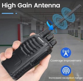 3 RADIOS WALKIE BAOFENG CON AURICULARES