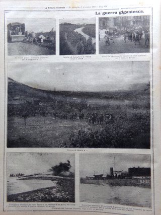 La Tribuna Illustrata 25 Novembre 1917 WW1