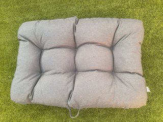 2 Cojines Palet Terraza Gris