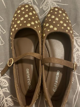 ADAMUMU Bailarinas Marrón Talla 37