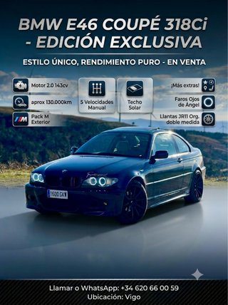 BMW 318Ci e46 143cv