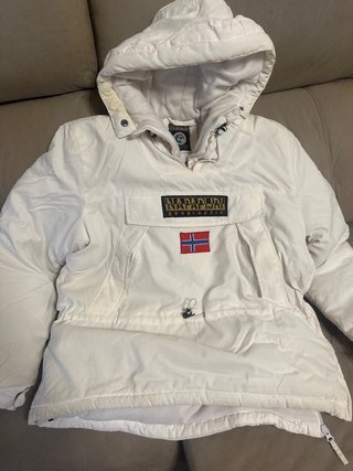 Chaqueta Napapijri Blanca Talla M