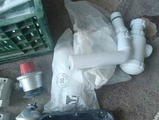 Sobrantes de obra fontanería y electricidad