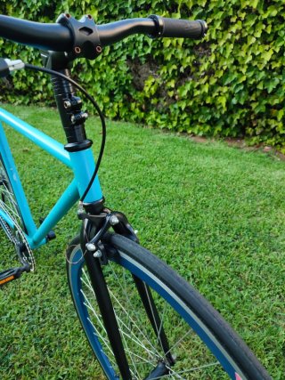 Bicicleta Fixie .