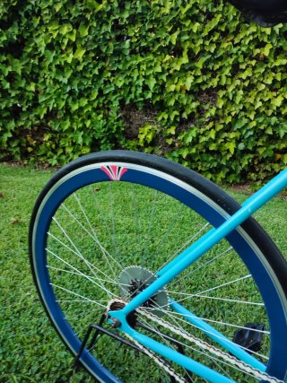 Bicicleta Fixie .