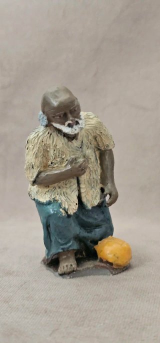 Figura Belén Pastor Adorando