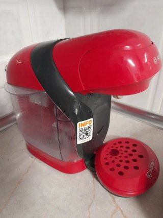 Cafetera Bosch Tassimo Roja