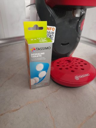 Cafetera Bosch Tassimo Roja