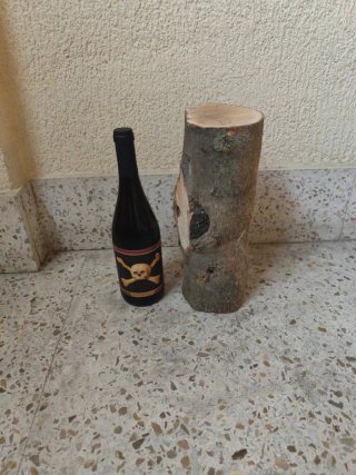 Tronco de olivo seco