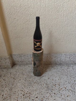 Tronco de olivo seco