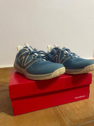 Zapatillas New Balance Padel Azul/Blanco