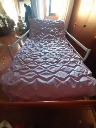 Cama articulada hospitalaria