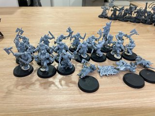 Ejército Horda Blades of Khorne Warhammer AOS