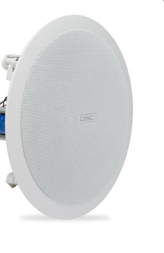 Altavoces Techo QSC AC-C4T-NB Blancos, nuevos