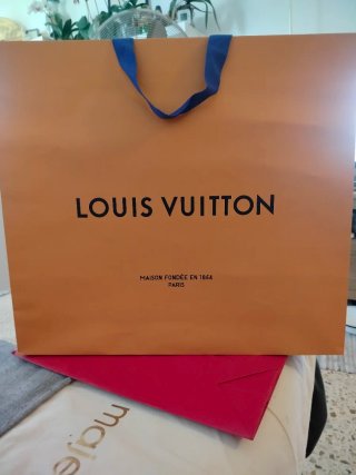 Bolsa Louis Vuitton Naranja Papel Compra
