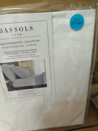 Juego Sábanas Bassols Cama 135/140