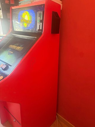 Máquina Arcade Videojuegos Roja
